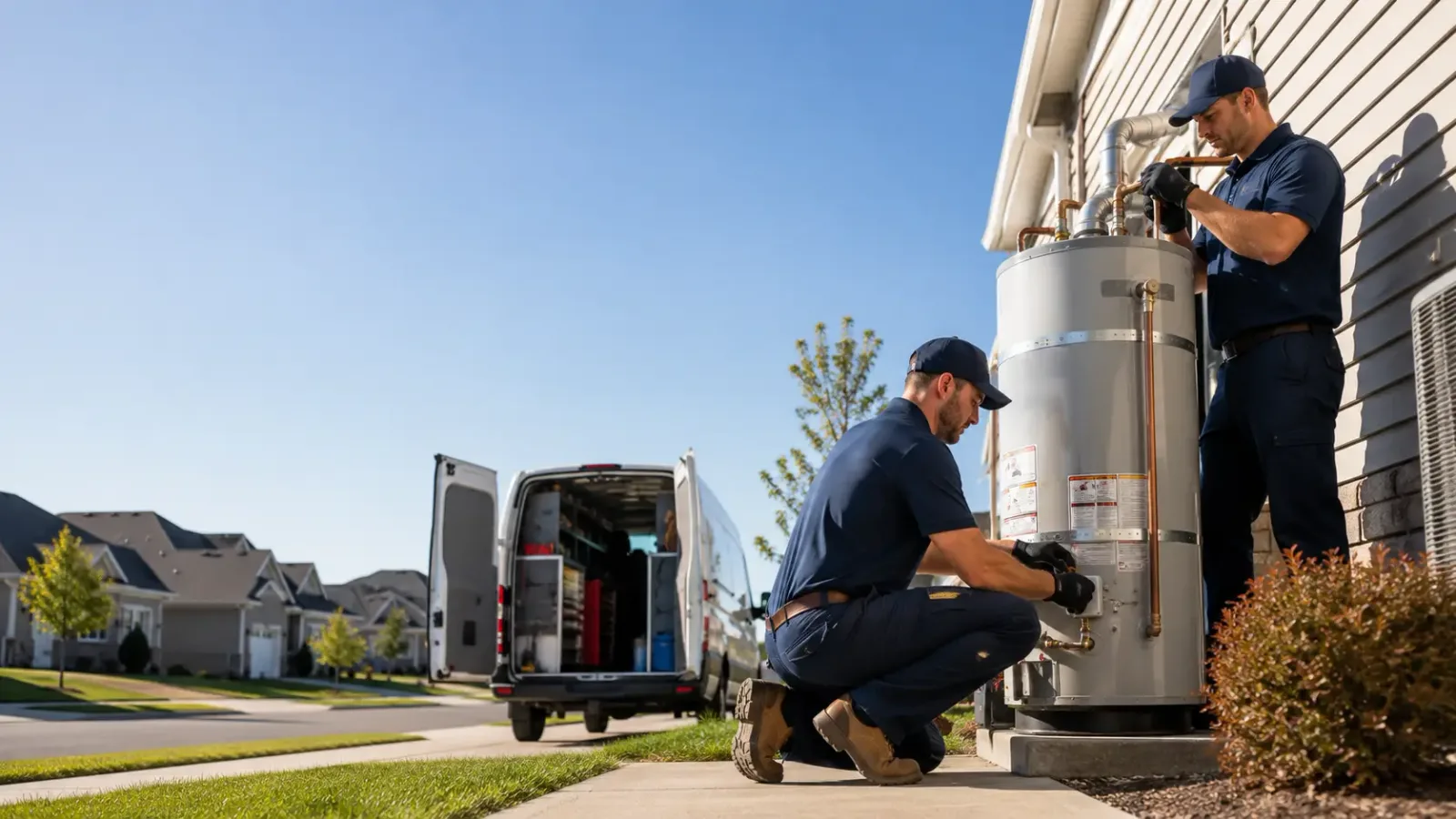 Water Heater Installation in Bridge City, TX